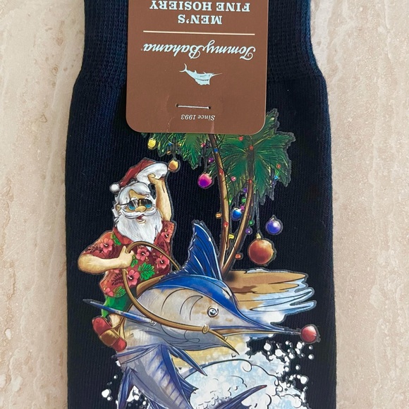 Tommy Bahama New Santa Marlin Socks - Picture 4 of 4